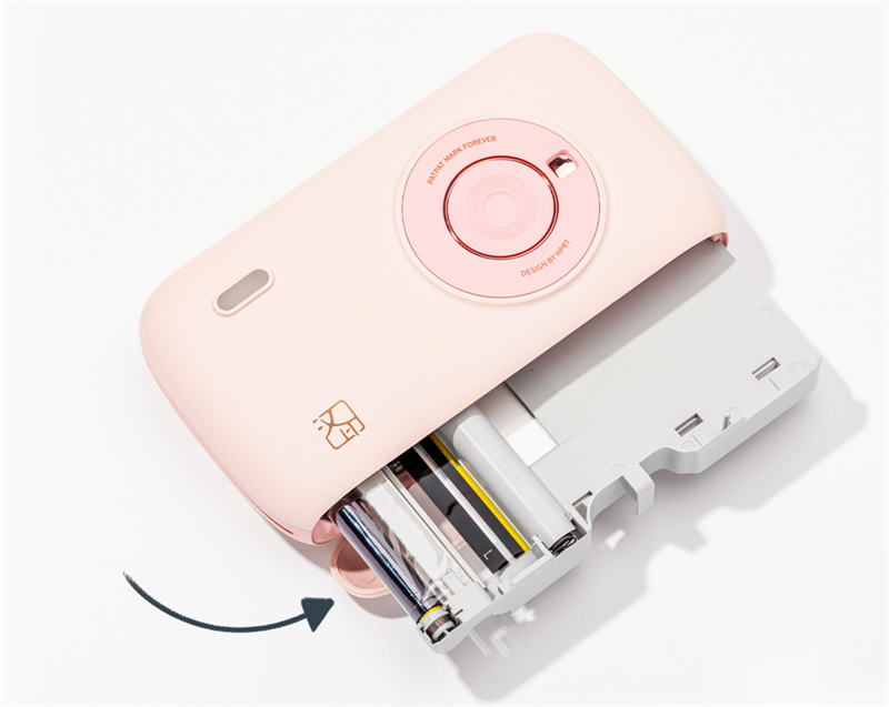 手机照片打印机一体式色带盒设计